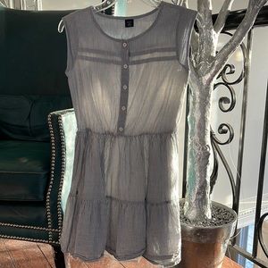 Gap kids dress size XXL (14-16). Blue and white color